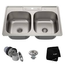 Double Bowl Kitchen Sink
