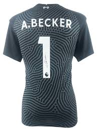 Der brasilianer ist entscheidend darin gewesen, dass liverpool letztes jahr hinten so gut stand. Signed Alisson Becker Gk Jersey Liverpool Fc Shirt 2021 Firma Stella