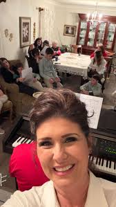 Another O’Neill family Christmas Eve carol sing a long in the books! Merry  Christmas from our family to yours & God bless us every one!❤️🎄🎅