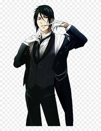 Sebastian michaelis is the demon butler of the phantomhive household and acts as ciel's bodyguard. Sebastian Michaelis 2 Sebastian Black Butler Full Body Hd Png Download 618x1000 5727379 Pngfind