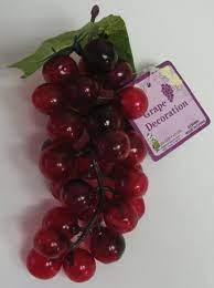 You can also choose from plastic fake plastic grapes, as well as from wedding, christmas fake plastic grapes, and whether fake plastic grapes is flower. Fake Purple Grapes Decoration Read More Reviews Of The Product By Visiting The Link On The Image Grape Decor Purple Grapes Artificial Fruit Display