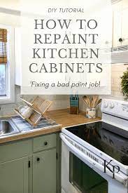 How To Repaint Kitchen Cabinets Repainting Kitchen Cabinets Painting Kitchen Cabinets Refurbished Kitchen Cabinets
