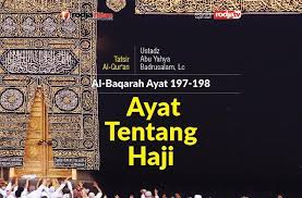 I wish you a speedy and full recovery from your illness. Ayat Tentang Haji Tafsir Al Baqarah Ayat 197 198 Radio Rodja 756 Am