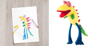 Drawings made into stuffed animals uk. Ikea Turned Children S Drawings Into Real Plush Toys To Raise Money For Charity Bored Panda