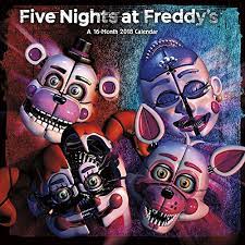 Today five nights at freddy's creator scott cawthon put out this trailer for the. Five Nights At Freddy S Sister Location 2018 Calendar Amazon De Cawthon Scott Bucher