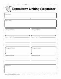 Expository Writing Organizer Expository Writing Writing Organization Writing Lessons