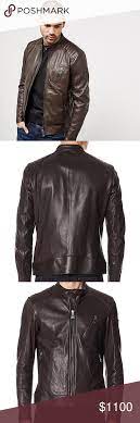 Belstaff V Racer Leather Jacket Dark Brown Leather Jacket Black Quilted Jacket Belstaff Jackets