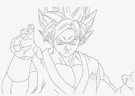 Maybe you would like to learn more about one of these? Ssgss Goku Drawings Dragon Ball Super Coloring Pages Goku Free Transparent Png Download Pngkey