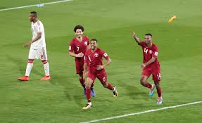 وسجل اللاعبان علي حرم وهاشم عيسى هدفي المنتخب البحريني في المباراة، ليُكمل منتخب البحرين المجموعة الأولى في البطولة بجانب منتخبات قطر والعراق وسلطنة عمان. Ù…Ù†ØªØ®Ø¨ Ù‚Ø·Ø± ÙŠÙƒØªØ³Ø­ Ø§Ù„Ø¥Ù…Ø§Ø±Ø§Øª Ø¨Ø±Ø¨Ø§Ø¹ÙŠØ© ÙˆÙŠØªØ£Ù‡Ù„ Ù„Ù…ÙˆØ§Ø¬Ù‡Ø© Ø§Ù„ÙŠØ§Ø¨Ø§Ù† ÙÙŠ Ù†Ù‡Ø§Ø¦ÙŠ ÙƒØ£Ø³ Ø¢Ø³ÙŠØ§