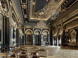 Blackum Mixing Between Gold Black Color In Luxury Style Classic Interior Design Mansion Interior Luxury Home Decor