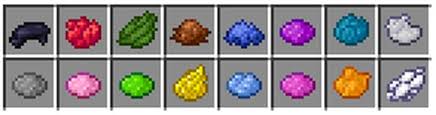 Open the crafting menu first, open your crafting table so that you have the 3x3 crafting grid that looks like this: More Dye Recipes Minecraft Data Pack