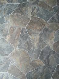 My Faux Paver Stone Floor Stone Flooring Diy Flooring Mosaic Flooring