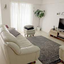 リビング カーテン ナチュラル 観葉植物 ニトリ などのインテリア実例 2016 04 06 21 29 49 roomclip ルームクリップ カーテン リビング インテリア リビング