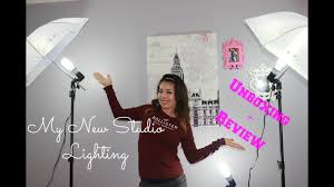 My New Lighting Kit Unboxing Small Review Youtube