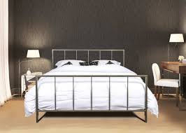 In kleinen zimmern sind betten mit metallgestell von vorteil. Design Bett Metall Metallbettenshop