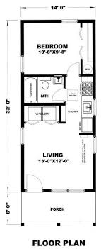 House plans with wraparound porches also allow for scenic vistas from two or more directions, making these designs especially suitable for view lots. Gander 448 Sq Ft Cabin Plan Rectangle House Plans Small House Floor Plans Tiny House Floor Plans
