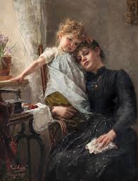 Paul Wagner Trost In Leid Consulation Classic Art Art Appreciation Art