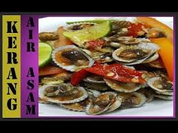 Cicah daging, ikan dan lain2. Kerang Air Asam Colek Kerang Mesti Cuba Food Vegetable Pizza Vegetables