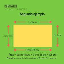 Supongamos que el rectángulo tiene una base de 11 cm y su altura mide 7 cm, saca su perímetro. Sabes Calcular El Area Y El Perimetro De Un Rectangulo Yo Soy Tu Profe