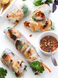 Grilled Shrimp Vietnamese Spring Roll On Foodiecrush Com Recipes Seafood Recipes Asian Recipes