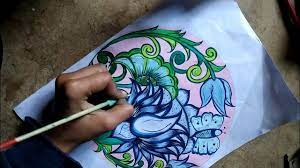 How To Draw Sunflower Alekhan Kala In 16cm Square For Class 10th Up Board Youtube Alekhan lotus alekhan in circle with an elephant. how to draw sunflower alekhan kala in