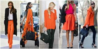 10 Perfect Clothing Colour Combinations For Women Color Combinations For Clothes Colour Combinations Fashion Orange Outfit