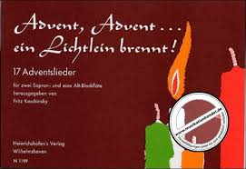 Maybe you would like to learn more about one of these? Advent Advent Ein Lichtlein Brennt Von Koschinsky Fritz N 1199 Noten