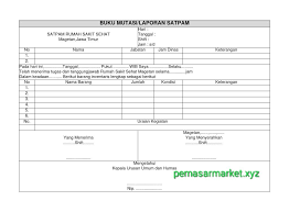 Maybe you would like to learn more about one of these? Pembahasan Tentang Buku Mutasi Contoh Laporan Harian Satpam