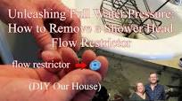 Maximizing Your Shower Experience: A Guide to Removing the Flow Restrictor