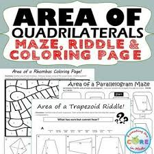 Color in this picture of a hammered dulcimer and others with our library of online coloring image tags: Area Of Quadrilaterals Parallelogram Trapezoid Rhombus Maze Riddle Color