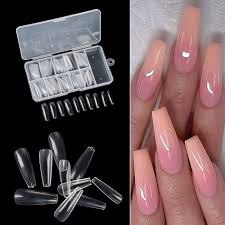 All acrylic by age christmas coffin nail art color country cute easy nail art fall nail art lenght. Wholesale Clear Acrylic Nails Coffin Buy Cheap In Bulk From China Suppliers With Coupon Dhgate Com