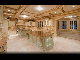 3d rendering loft modern black kitchen with washing machine. Luxury Kitchen Cabinets Youtube