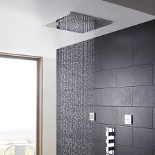 Ceiling Tile Shower Head 20 500mm Square Douche En Coin Douche Plafond Pommeau De Douche