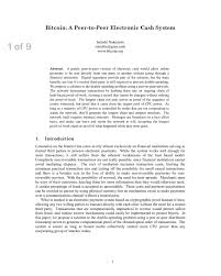 Satoshi nakamoto's original paper is still recommended reading for anyone studying how bitcoin works. How Long To Earn 1 Bitcoin A Peer To Peer Electronic Cash System Satoshi Nakamoto Prabharani Public School