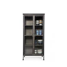 Voir plus d'idées sur le thème bibliotheque metal, mobilier de salon, aménagement intérieur. Bibliotheque Vintage En Metal Et Portes En Verre Puristic Par Drawer Fr