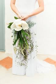 Anyone have more ideas for flower types that could look good like this? 12 Single Stem Bouquets For The Minimalist Bride Brit Co
