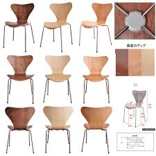 ARNE JACOBSEN チェア 椅子 おしゃれ 北欧 デザイナーズ 家具 リプロダクト アルネ・ヤコブセン デザイン セブンチェア 【SC-07】  : Lifestyle Select Store TrueS - 通販 - Yahoo!ショッピング