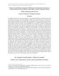 Please fill this form download neoliberalismo economico. Pdf Treinta Anos De Politicas Economicas Neoliberales Y Estancamiento Economico En America Latina El Caso De Mexico Versus Chile Venezuela Argentina Y Brasil