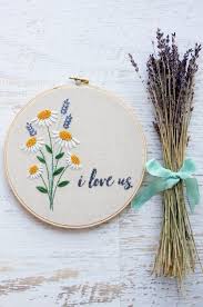 Take a look at my free embroidery patterns page! I Love Us Free Floral Embroidery Pattern Embroidery Pattern