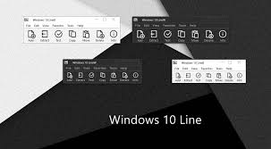 At the build conference in san francisco, microsoft has unveiled windows 8.1. Windows 10 Line 7 Zip Theme By Alexgal23 On Deviantart