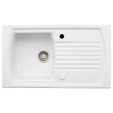 But did you check ebay? Abode Milford Inset Single Bowl White Ceramic Kitchen Sink With Drainer Aw1042