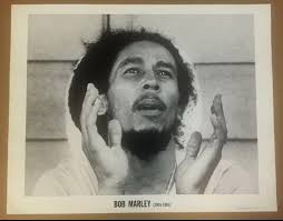 Bob Marley By Dan Asher Rare Original 1981 Ltd Ed Commemorative Photo-Litho