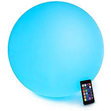 13 Inch Color Changing Waterproof Led Light Ellipsis Ball With Remote Pool Warehouse