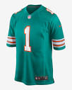 NFL Miami Dolphins (Tua Tagovailoa) Men's Game Football Jersey ...