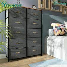 Natural oak 4 drawer dresser, tall chest of drawers, wood storage cabinet with sturdy metal frame for bedroom and living room. Dressers Chests Of Drawers For Sale In Stock Ebay