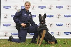 k9 female police officer from the baltimore police