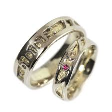 These Wedding Rings Sport Both The Elegant Grace Of Elven Ornaments As Well As The Powerful Masculinity Of Dwarven Runes Cu Wedding Rings Rings Jewelry Design