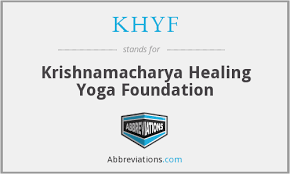 khyf krishnamacharya healing yoga