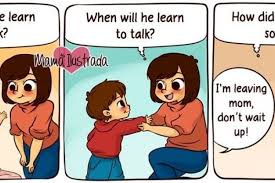 Usahakan selalu makan sahur yang. 20 Ilustrasi Ini Gambarkan Kehidupan Seorang Ibu Sehari Hari