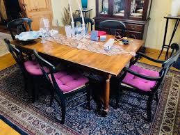One vtg 1960 maple ethan allen baumritter maple windsor half arm captain chair. Ethan Allen Dining Table